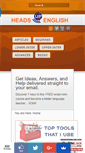 Mobile Screenshot of headsupenglish.com